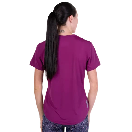 Ronhill Womens Tech T-Shirt Blackcurrant/Orchid