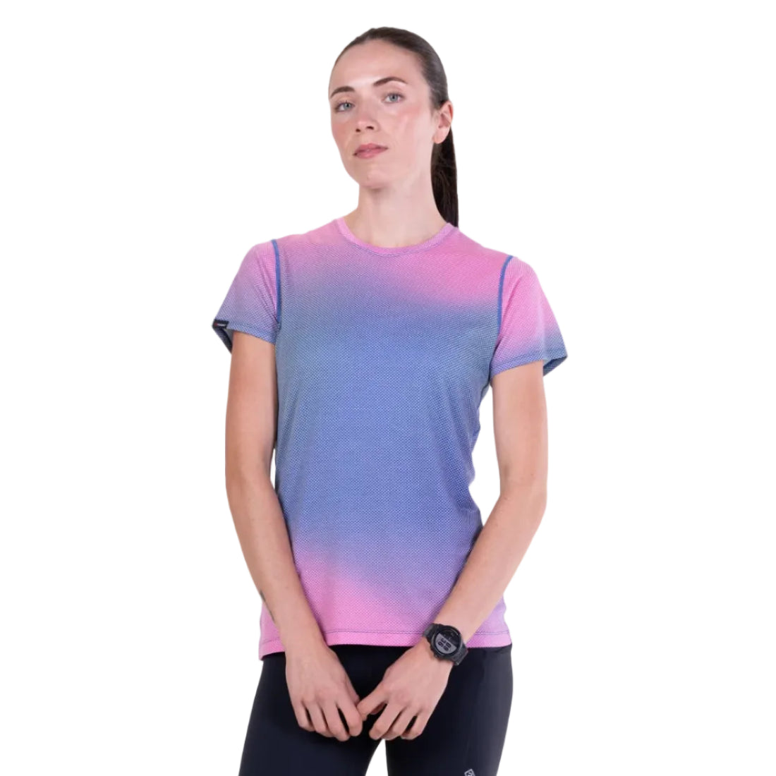 Ronhill Womens Tech Golden Hour T-Shirt Orchid Glow