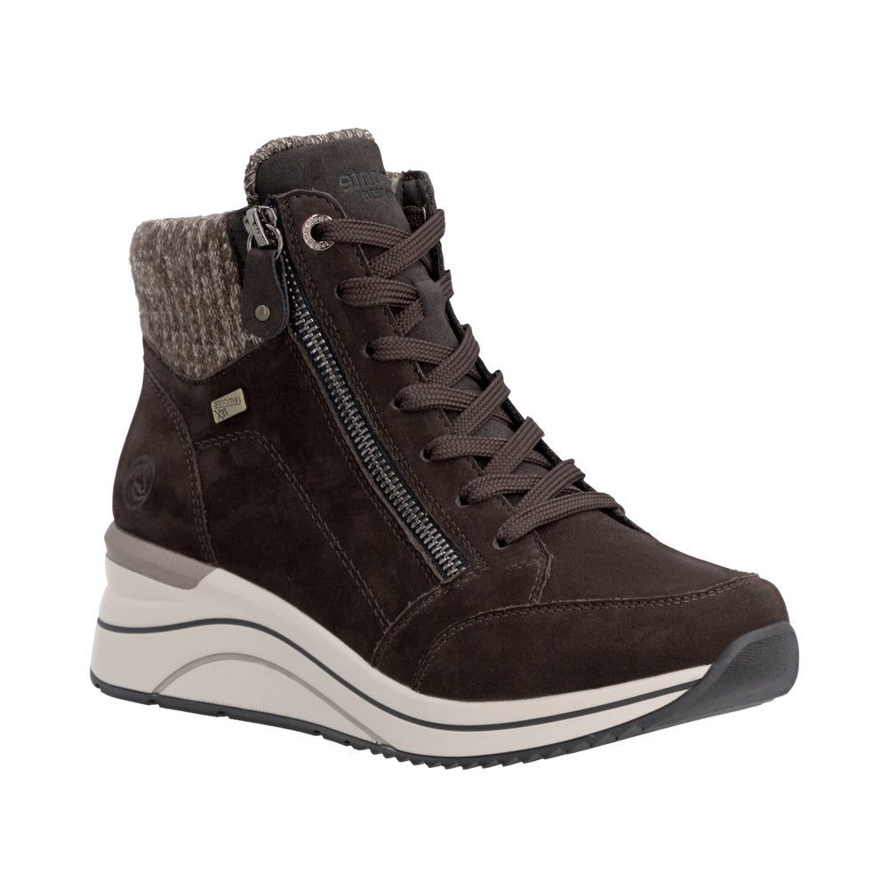 Remonte Womens Boot  D0T77 Brown Combination