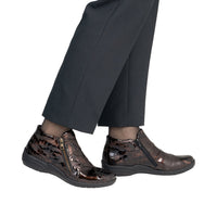Remonte Womens Boot R7674 Brown Combination
