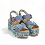 Rieker Womens Sandal 69469-14 Blue