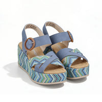 Rieker Womens Sandal 69469-14 Blue