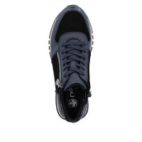 Rieker Womens Boot 49040 Blue Combination