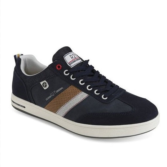 Route 21 Mens 7 Eye Casual Shoe M423NC Navy
