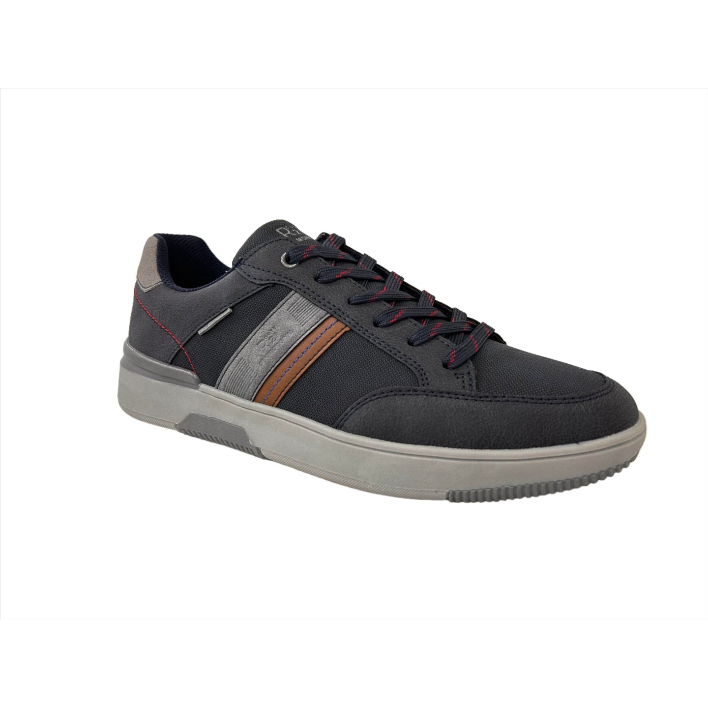 Route 21 Mens 6 Eye Lace Leisure Shoe M613C Navy