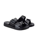 Igor women's black slip-on sandal