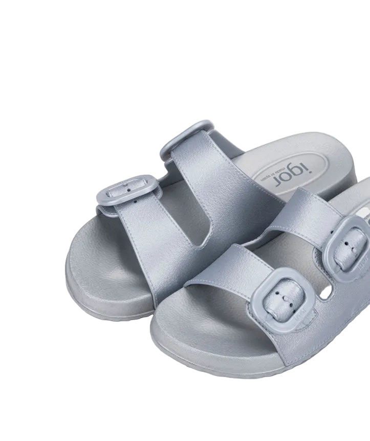 Igor Womens Sandal Habana Metal Plata/Silver