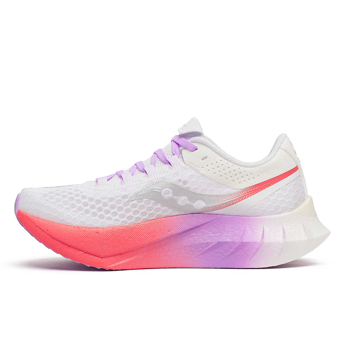 Saucony Womens Trainer Endorphin Pro 4 White/Crocus