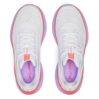 Saucony Womens Trainer Ride 18 White/Coral