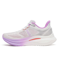 Saucony Womens Trainer Ride 18 White/Coral