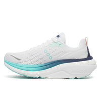 Saucony Womens Trainer Hurricane 25 White/Navy