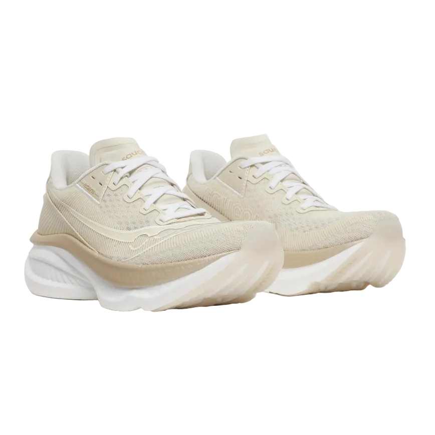 Saucony Womens Trainer Endorphin Azura Eggshell/Ivory