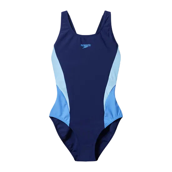 Speedo women's navy and blue swimsuit