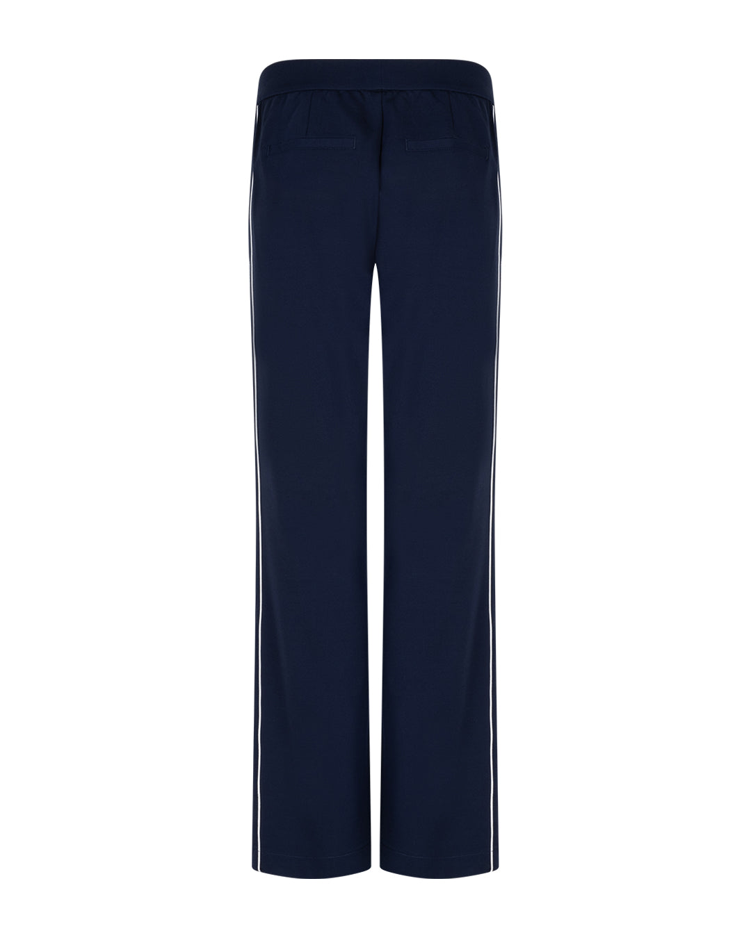 Red Button Womens Colette Punta Piping Pants Dark Blue