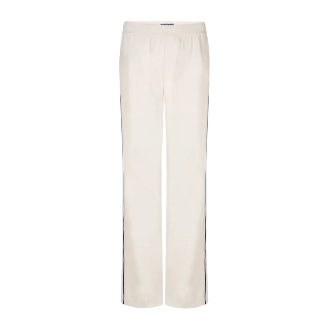 Red Button Womens Colette Punta Piping Pants Pearl