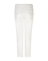 Red Button Womens Joggers Tessy Cropped Colour Ecru