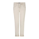 Red Button women's red denim jeans with zip