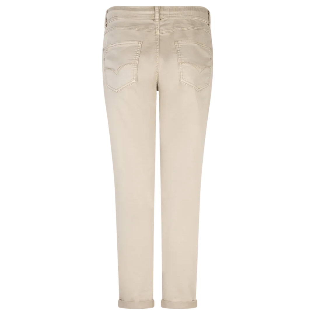 Red Button Womens Joggers Tessy Cropped Colour Pebble