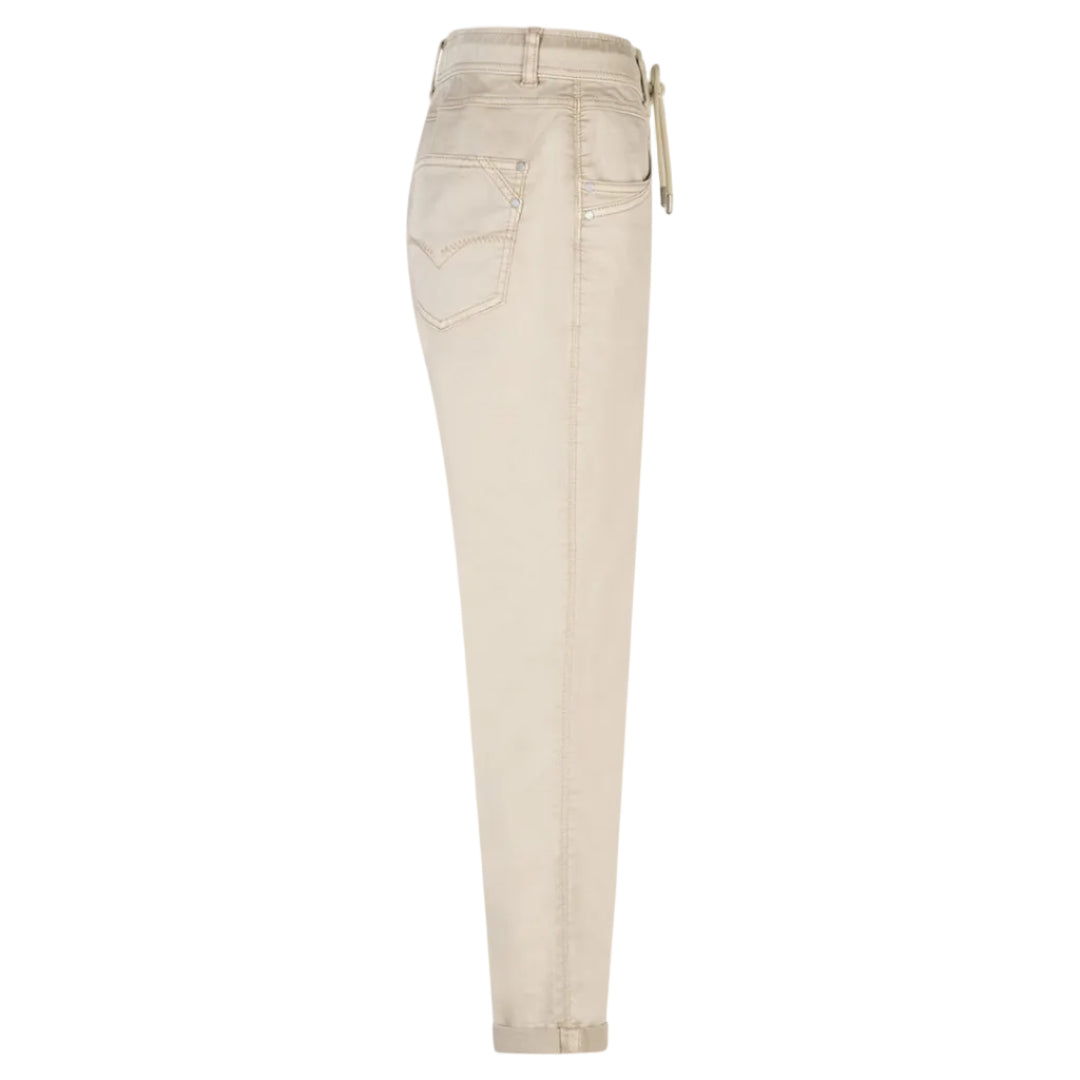 Red Button Womens Joggers Tessy Cropped Colour Pebble