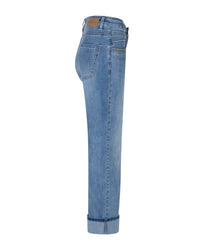 Red Button Womens Jeans Kate Denim Embroidered Pockets Stone Used
