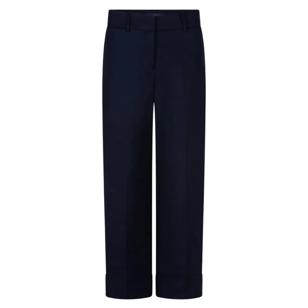 Red Button Womens Trousers Conny Smart Colour Dark Blue
