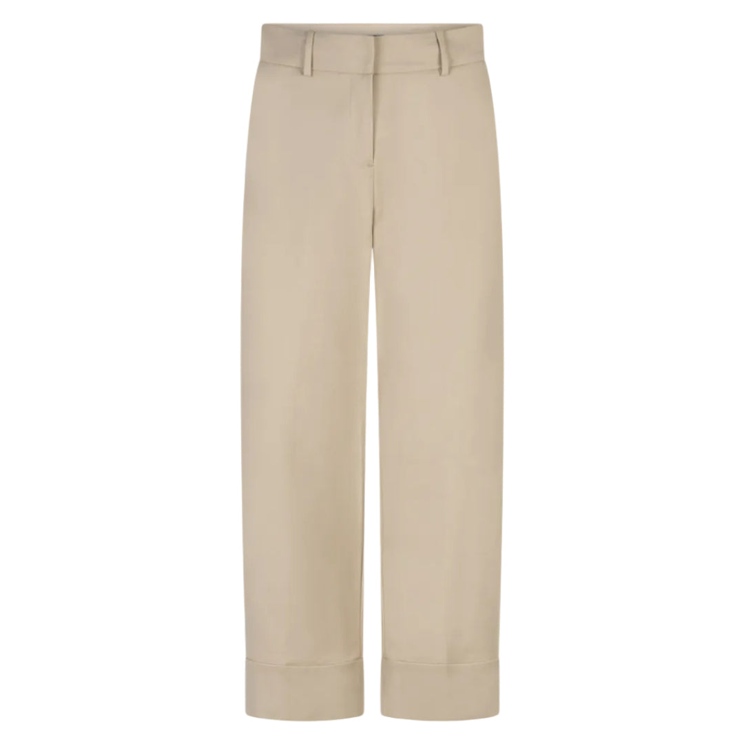 Red Button Womens Trousers Conny Smart Colour Pebble