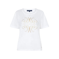 Red Button Womens Tee Temmy Butterfly White/Butter Yellow