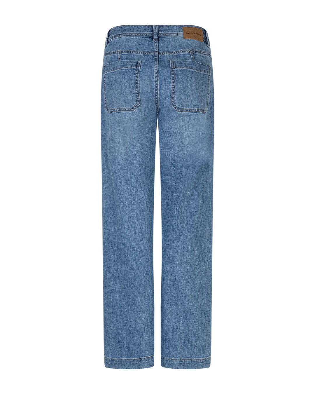 Red Button Womens Jeans Colette Front Patch Pockets Stone Used