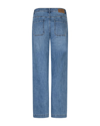Red Button Womens Jeans Colette Front Patch Pockets Stone Used