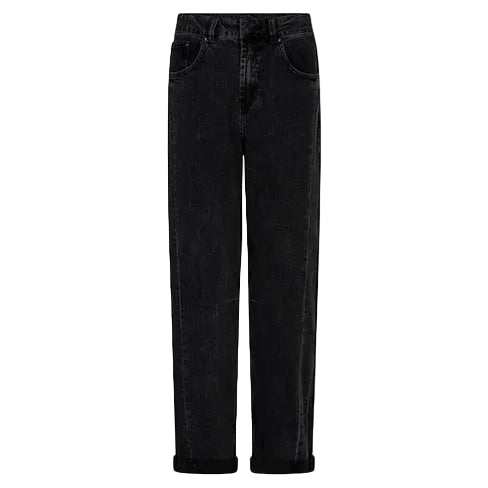Red Button Womens Jeans Caitlina Side Patch Black