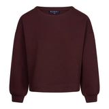 Red Button Womens Top Skyler Burgundy