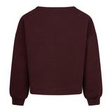 Red Button Womens Top Skyler Burgundy