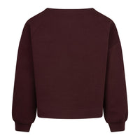 Red Button Womens Top Skyler Burgundy