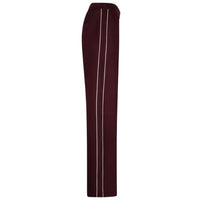 Red Button Womens Trousers Colette Punta Piping Burgundy