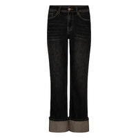 Red Button Womens Jean Kim Overdye Brown Tinted