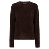 Red Button Womens Sweet Fuzzy Jumper Espresso
