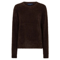 Red Button Womens Sweet Fuzzy Jumper Espresso