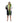 Dryrobe Adults Advance Long Sleeve Contrast Changing Robe Anthracite/Lime