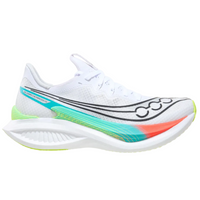 Saucony Womens Trainer Endorphin Pro 5 White/Multi