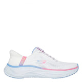 Skechers women's white slip-on trainer
