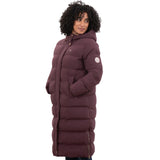 Lighthouse Womens Long Coat Savannah Damson