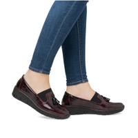 Rieker Womens Shoe 53751-35 Red