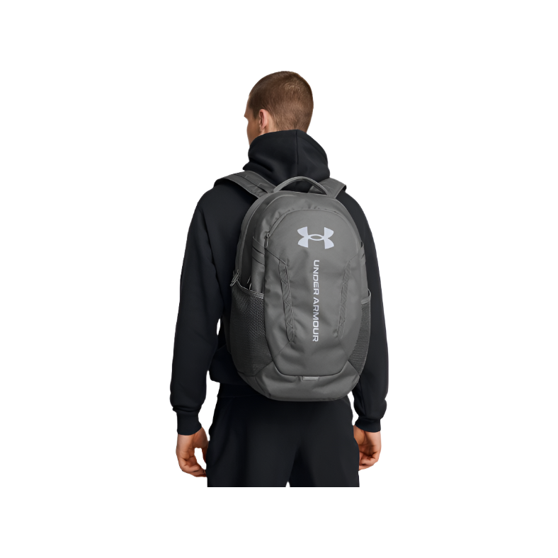 Under Armour Unisex Backpack UA Hustle 6.0 Castlerock/Steel