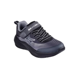 Skechers Boys Trainer Microspec Advance Black/Silver