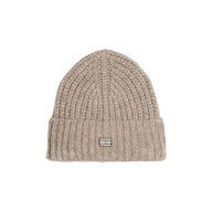 Tommy Hilfiger Womens City Chunky Knit Beanie With Wool Drifty Dunes