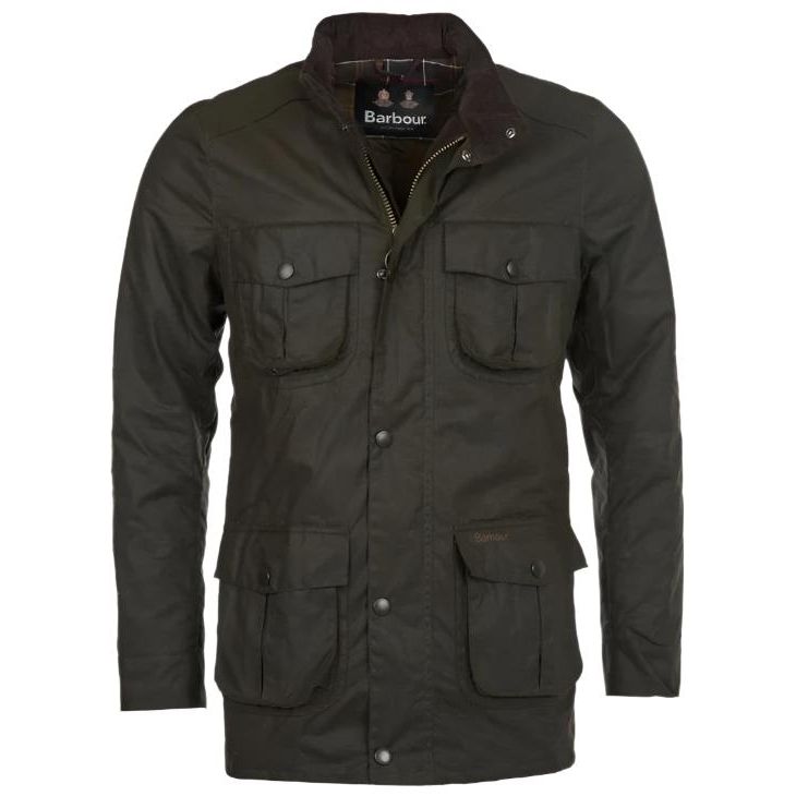 Barbour Mens Jacket Corbridge Wax Olive