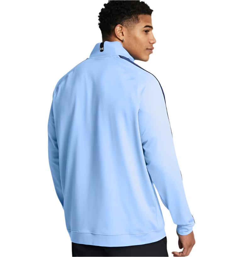 Under Armour Mens Storm Midlayer 1 2 Zip Horizon Blue Tech Blue White Donaghys