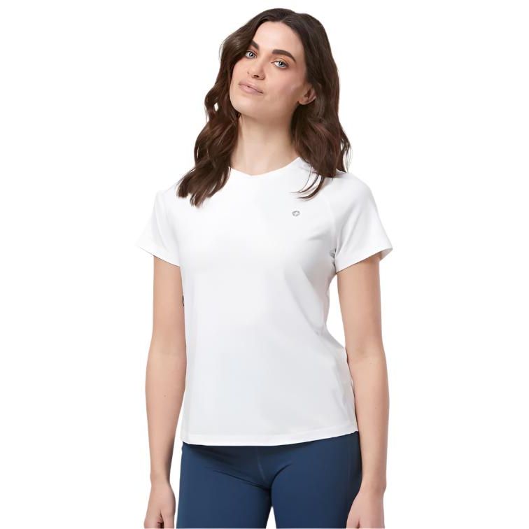Gym+Coffee Womens Relentless Tee Ultra White