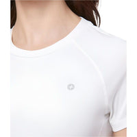 Gym+Coffee Womens Relentless Tee Ultra White