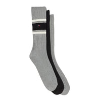 Tommy Hilfiger men's grey socks, three-pack gift set
